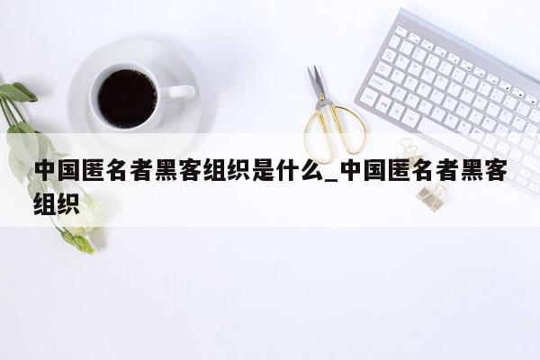 中国匿名者黑客组织是什么_中国匿名者黑客组织