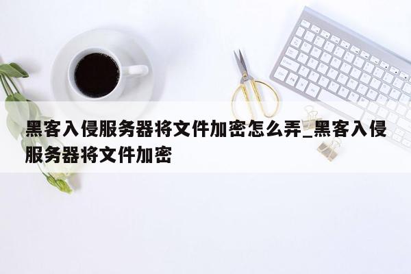 黑客入侵服务器将文件加密怎么弄_黑客入侵服务器将文件加密