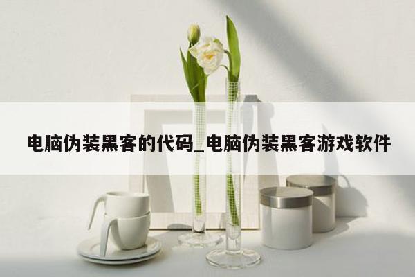 电脑伪装黑客的代码_电脑伪装黑客游戏软件