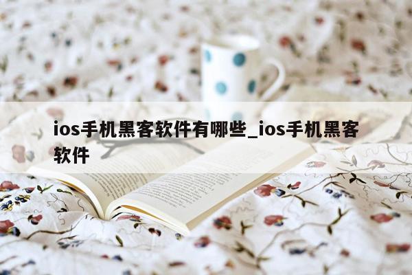 ios手机黑客软件有哪些_ios手机黑客软件