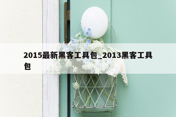 2015最新黑客工具包_2013黑客工具包